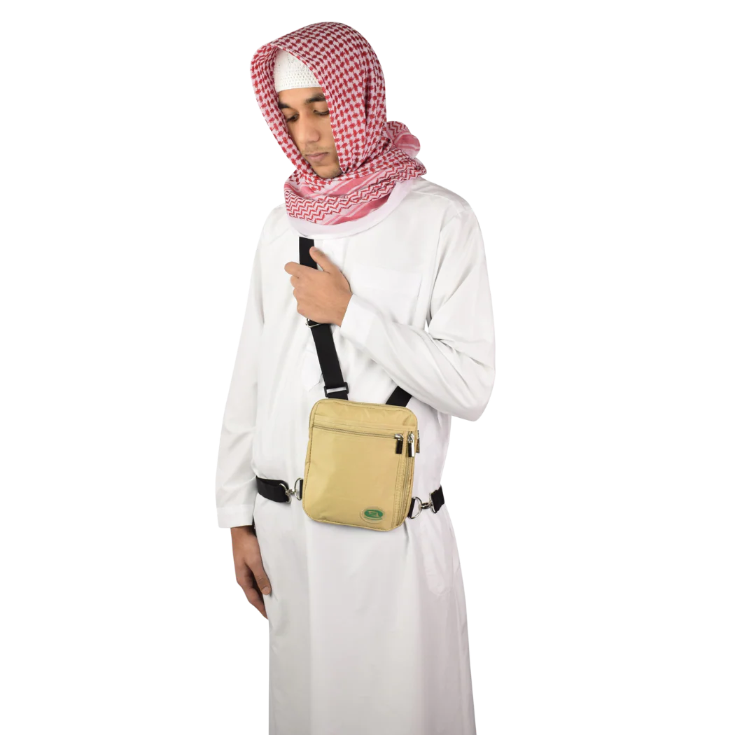 Hajj & Umrah Anti-Theft Neck and Side Bags